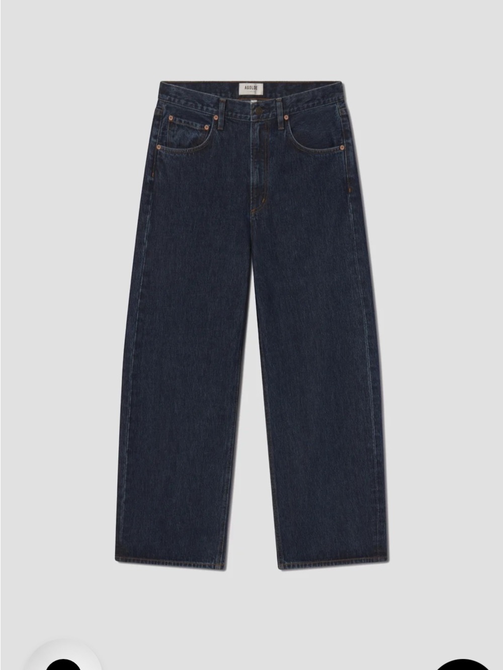 Agolde Low Curve Jean in Pendulum